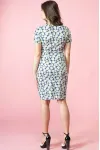 Платье Lady Style Classic 883 цветы