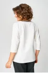 Блузка Rumoda 2254 дл.р молочный