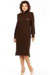 Платье Элль-Стиль 2440 шоколад