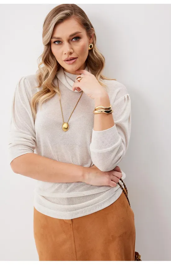 Кофта Kaloris 2254 молочный