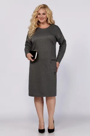 Платье Algranda 4004 Серый