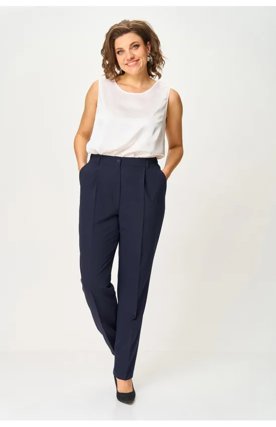 Брюки Anastasia Mak 1270-4 синий