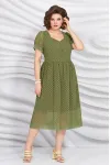 Платье Mira Fashion 4951 хаки new