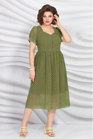 Платье Mira Fashion 4951 хаки new