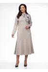Платье Такка Плюс 25-255-1 песок