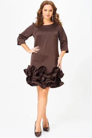 Платье Мублиз 291 шоколад Платье Мублиз 291 шоколад