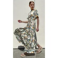 Платье I3I Fashion 101/4 принт перо
