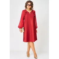 Платье Eva Grant 7322 А крансый