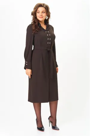 Платье Anastasia Mak 1296 коричневый