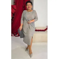 Платье Vittoria Queen 26313 серебристый