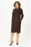 Платье Кокетка И К 1337 коричневый