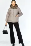Куртка Shetti 2213 бежево-серый