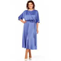 Платье Ольга Стиль С959 небесный-синий