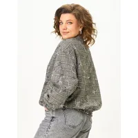 Куртка Zlata 4469 серый