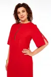 Платье Ольга Стиль С984 красный Платье Ольга Стиль С984 красный