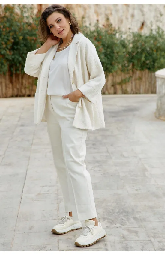 Брюки Vittoria Queen 27923бр сливочный