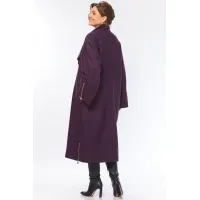 Пальто Celentano 2100 баклажанный