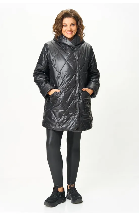 Пальто Anastasia Mak 1055-1 чёрный