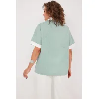 Блузка Begimoda 4126 шалфей