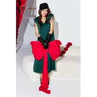 Платье Vittoria Queen 27663 изумрудный