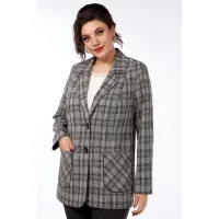 Пиджак Matini М4.1359/1 серый+клетка