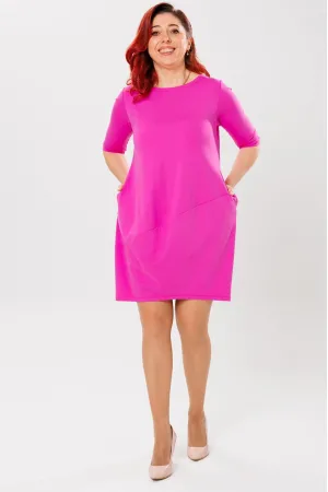 Платье Мублиз 146 фуксия