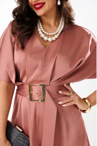 Платье Agatti 5398-5 пудра