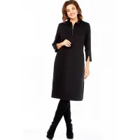 Платье Ольга Стиль С971 черный-паетки