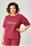 Блузка Rumoda 2292 бордовый