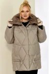 Куртка Shetti 2207 бежево-серый