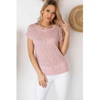 Блузка Nika.pl Hajdan-13 Пудровый Блузка Nika.pl Hajdan-13 Пудровый