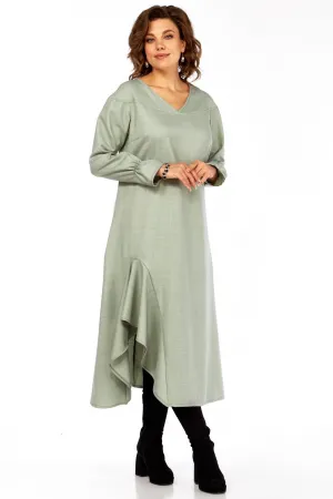 Платье Celentano 5065 приглушенный шалфейный