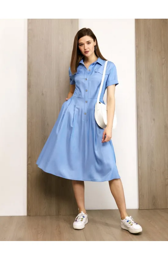 Платье Condra Deluxe 4361 голубой