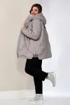 Куртка Shetti 2140 бежево-серый