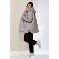 Куртка Shetti 2140 бежево-серый
