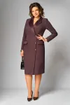 Платье Орхидея Люкс 1626-1 Темно-бордовый