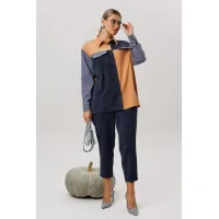 Брюки Anelli 1747 Глубина ночи