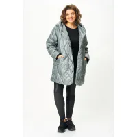 Пальто Anastasia Mak 1055-1 мох