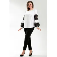 Блузка Таир-Гранд 62370 Молочный