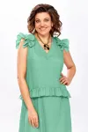 Платье Mira Fashion 5695 зеленый Платье Mira Fashion 5695 зеленый
