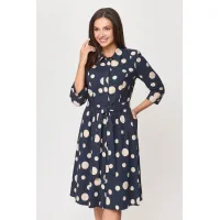 Платье Дали 5348А крупный горох