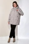 Куртка Shetti 2140 бежево-серый