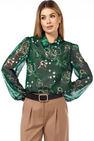 Блузка Talia Fashion 439 зеленый