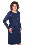 Платье Alani 2458 синий Платье Alani 2458 синий