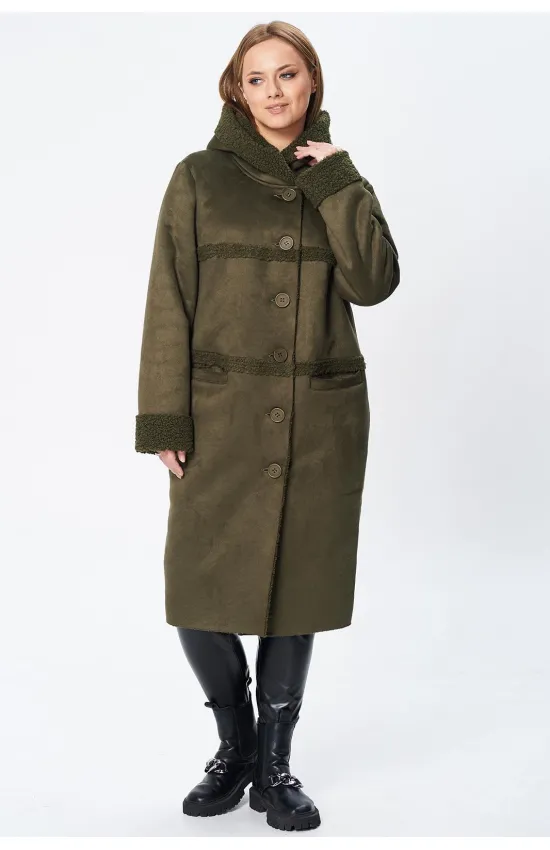 Пальто Диамант 1939 оливковый