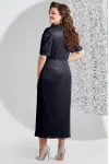 Платье Mira Fashion 5530-3 темно-серый