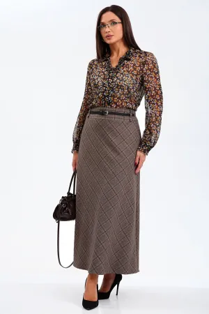 Юбка Таир-Гранд 6012 клетка