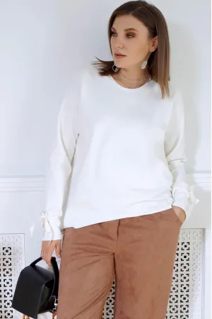 Блузка Begimoda 4009 молочный