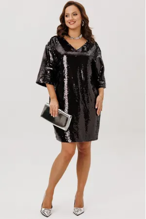 Платье Мублиз 297 черный Платье Мублиз 297 черный