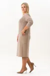 Платье Algranda 4096 бежевый